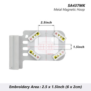 Magnetic Embroidery Hoop for Brother NQ1700E NQ1600E VM5200 VE2300 etc. Innov-is BabyLock Embroidery Machine