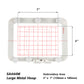 Magnetic Hoop Set for Brother PE700, PE750, PE770, PE780D, PE800, PE900, SE1900, SE2000, SE1800, Innov-ís NS1150E, NS1250E, NS2750D, Metal Magnet Embroidery Machine Sash Frames