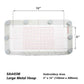 Magnetic Hoop Set for Brother PE700, PE750, PE770, PE780D, PE800, PE900, SE1900, SE2000, SE1800, Innov-ís NS1150E, NS1250E, NS2750D, Metal Magnet Embroidery Machine Sash Frames