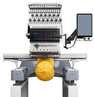 SEWTECH ST-1501 Commercial Embroidery Machine, 15 Needles, 600×400mm (23.6×15.7 in)