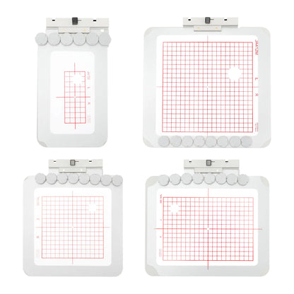 Sew Tech Magnetic Hoop for Elna eXpressive 830 / 830L / 9500 / 9600 Haute Couture | Round Magnet Blocks