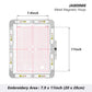 Sew Tech Magnetic Embroidery Hoop for Elna eXpressive 830 / 830L / Elna 9500 / Elna 9600 | JA809MK - 7.9x11