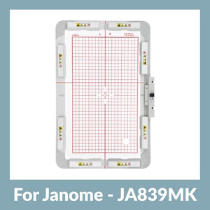 Sew Tech Magnetic Embroidery Hoop for Janome MC400E MC450E MC500E MC550E | JA839MK - 7.9x14.2