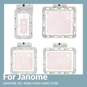 Sew Tech Magnetic Embroidery Hoop for Janome Memory Craft 400E 450E 500E 550E