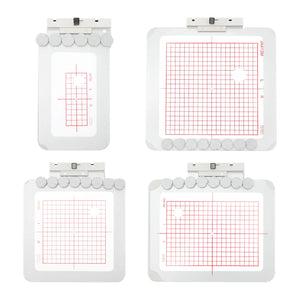 Sew Tech Magnetic Hoop for Janome Memory Craft 400E 450E 500E 550E | Round Magnet Blocks