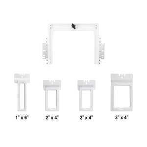 Juego de bastidores magnéticos de bordado SEWTECH 4-in-1 para FUWEI Máquina de bordar