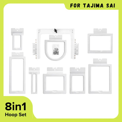 Sew Tech 8-in-1 Fast Magnetic Embroidery Hoop Fits Tajima SAI