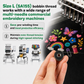 Sewtech Size L (SA155) Prewound Bobbins, 70D/2 60WT Black Polyester Bobbin Thread, 144 pcs