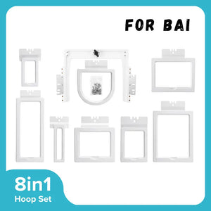 Sew Tech 8-in-1 Fast Magnetic Embroidery Hoop Fits BAI