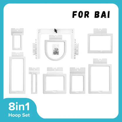 Sew Tech 8-in-1 Fast Magnetic Embroidery Hoop Fits BAI