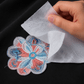 Pre-cut 2.0 Oz Tear Away Stabilizer Embroidery Backing  12" x 12" 100 Sheets for 5x7  10x10 Embroidery Hoops