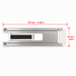 Set di telai magnetici da ricamo SEWTECH 4-in-1 per Brother Macchina da ricamo